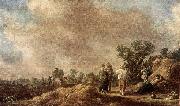 Jan van Goyen Haymaking oil on canvas